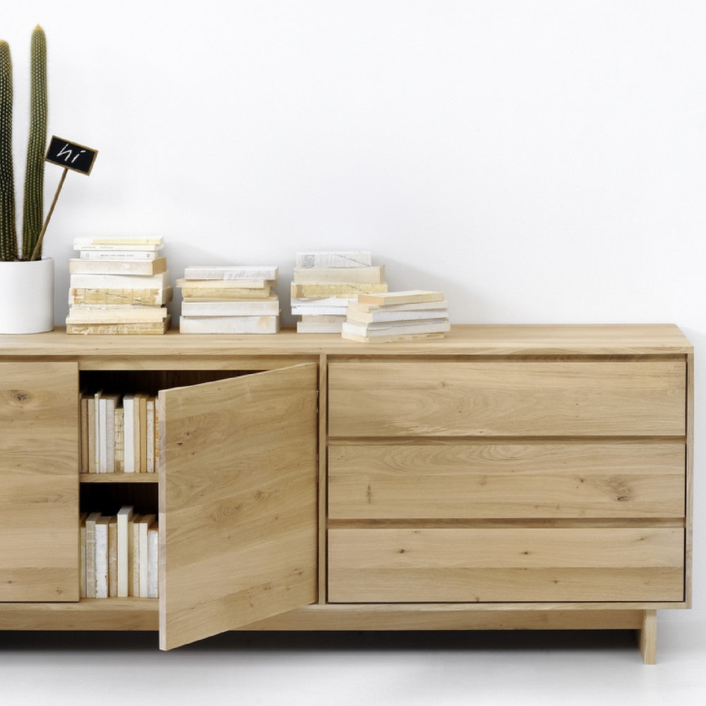 Wave Oak Sideboard by Ethnicraft