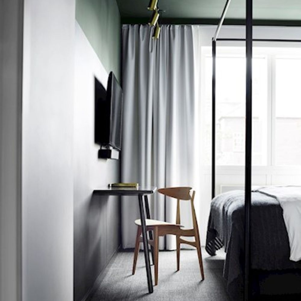 Wegner CH33T Dining Chair in situ Hotel Danmark Carl Hansen and Son