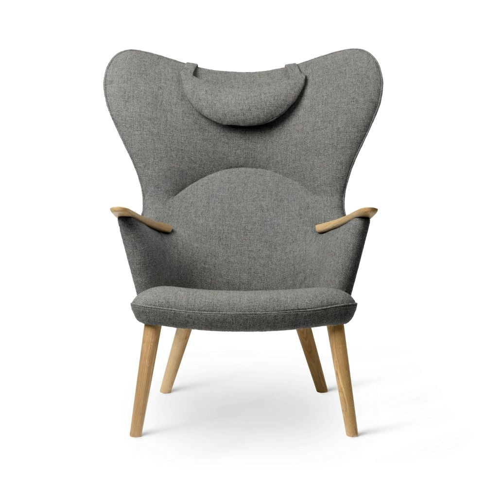 Wegner CH78 Mama Bear Chair in Kvadrat Fiord 0151