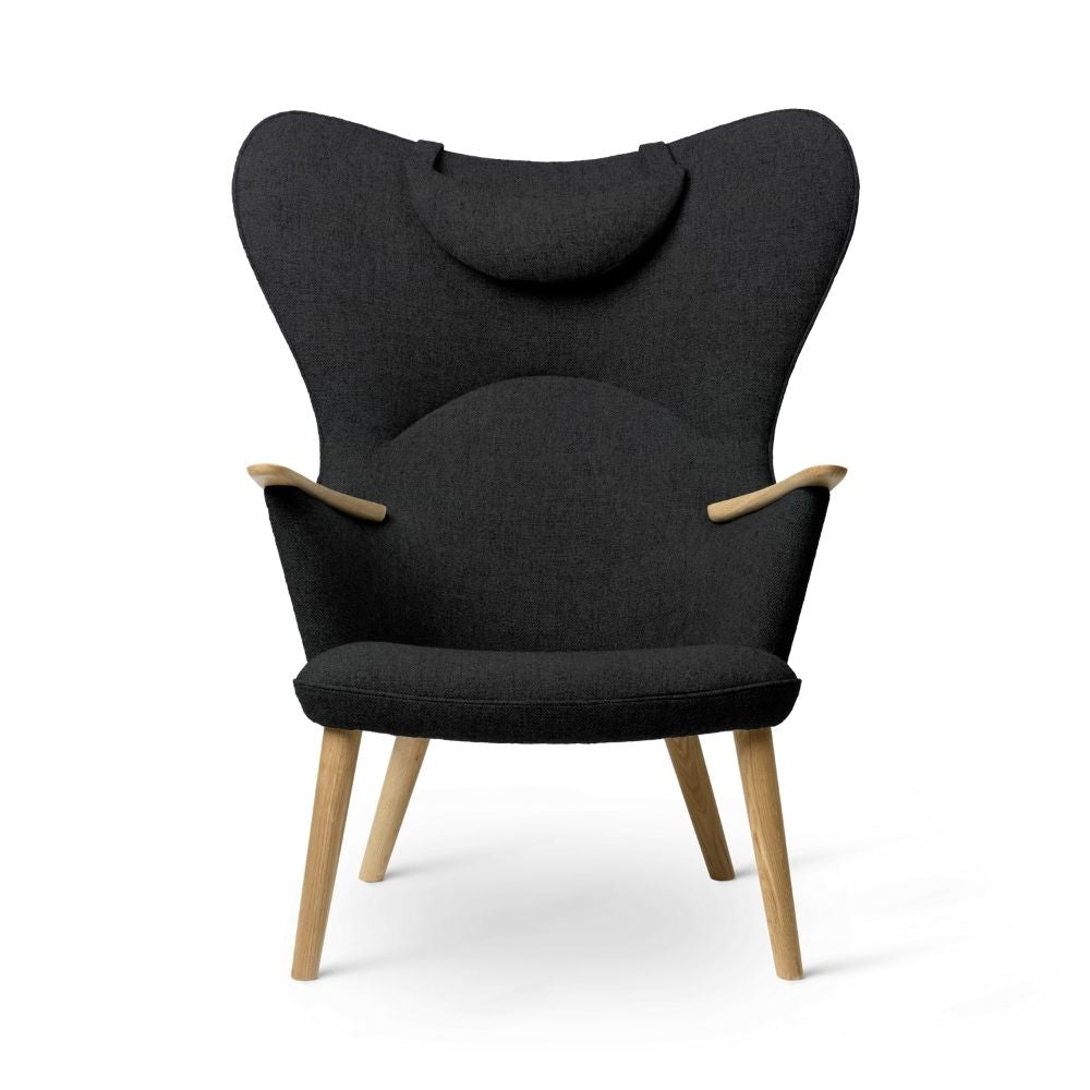 Wegner CH78 Mama Bear Chair in Kvadrat Fiord 0191