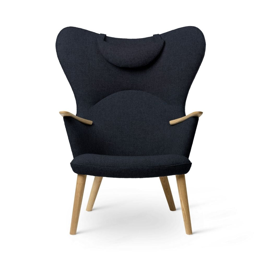 Wegner CH78 Mama Bear Chair in Kvadrat Fiord 0782