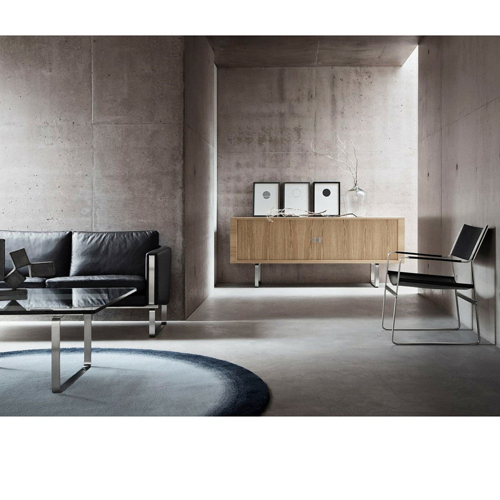Wegner CH825 Credenza in room with CH100 Executive Collection Carl Hansen and Son