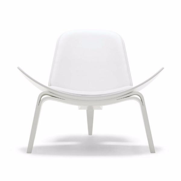 Wegner Shell Chair All White