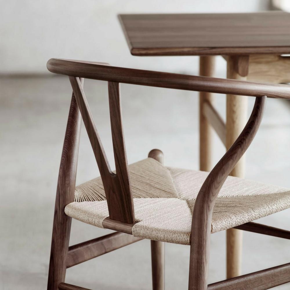 Wegner CH24 Wishbone Chair | Natural Wood | Natural Papercord