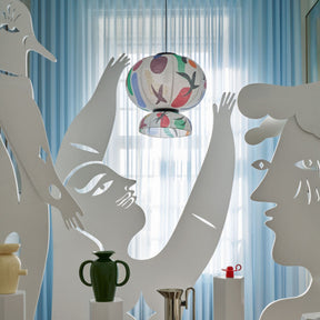 Limited Edition JH5 Formakami Pendant Light by Jaime Hayon for &Tradition Copenhagen in situ with artforms