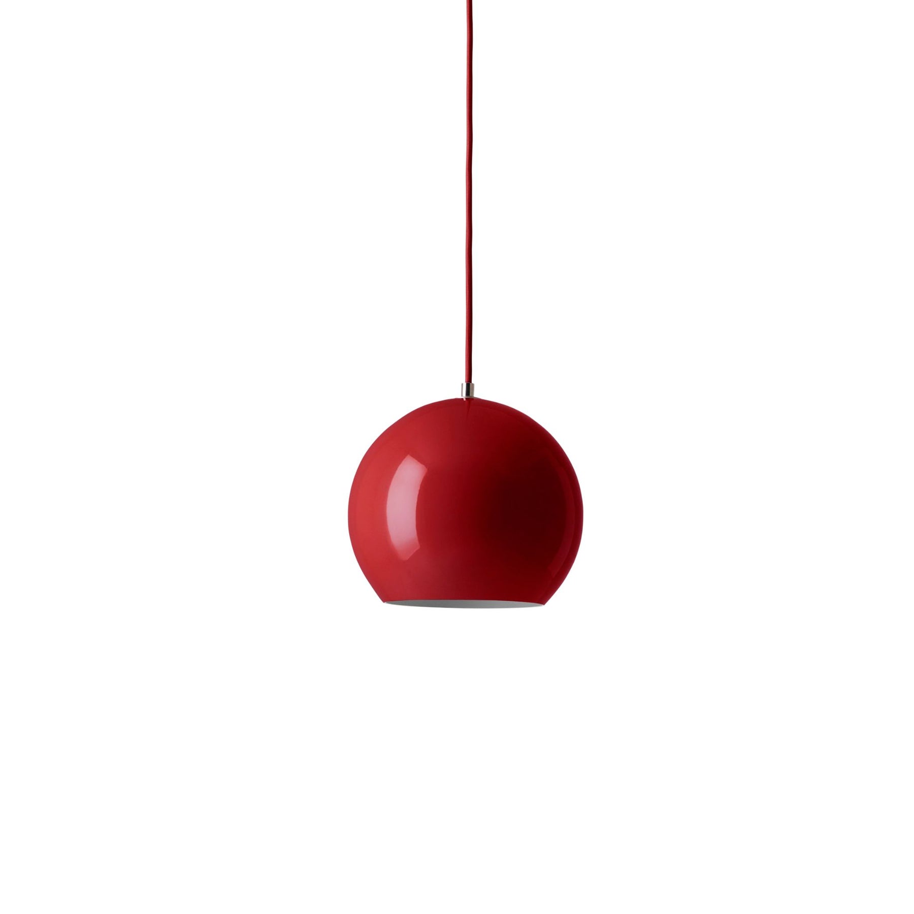 And Tradition VP6 Topan Pendant Vermillion Red