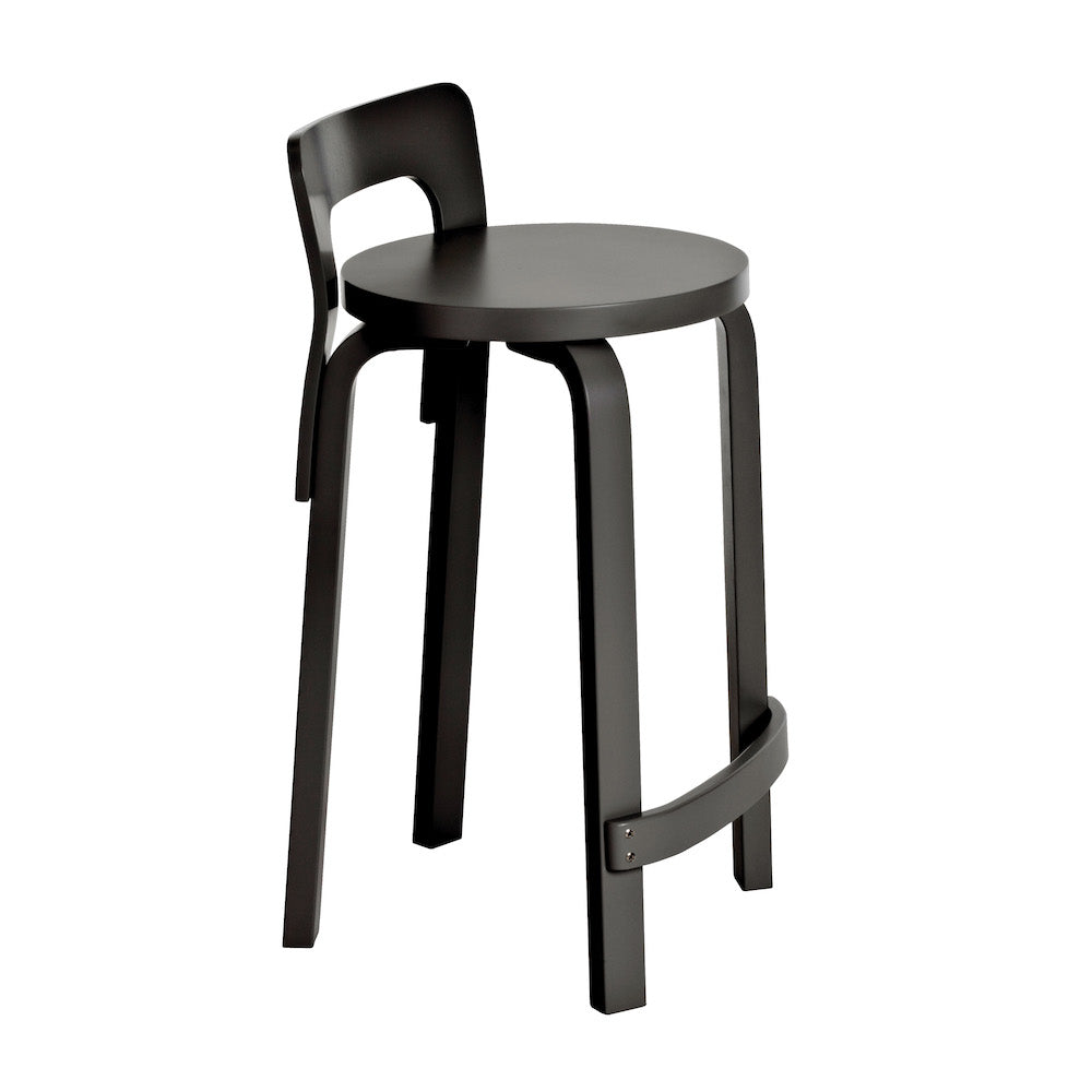 K65 Black Lacquered Frame Black Lacquered Seat