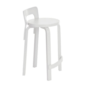 K65 White Lacquered Frame White Lacquered Seat