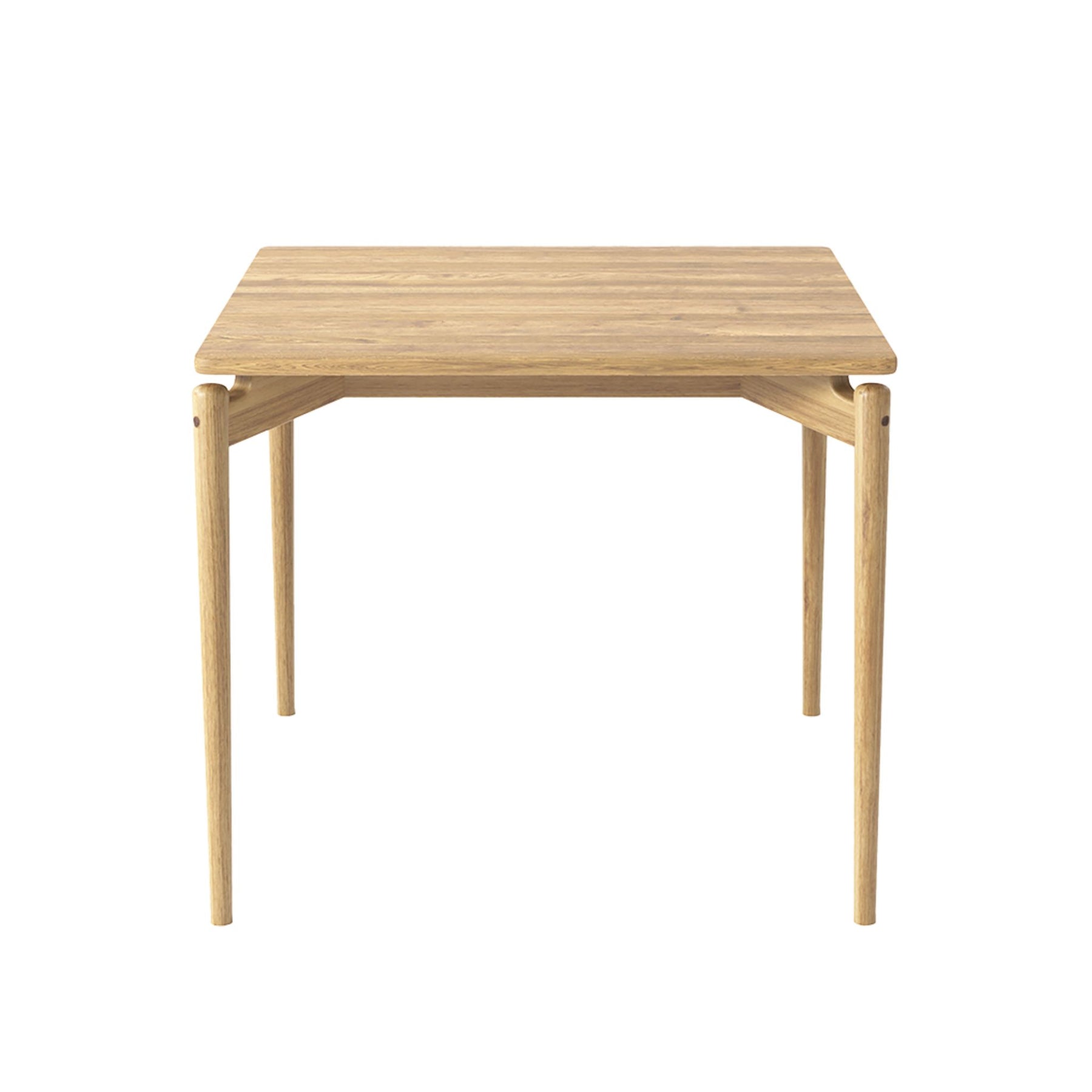 bruunmunch PURE dining table Oak White Oil 85cm