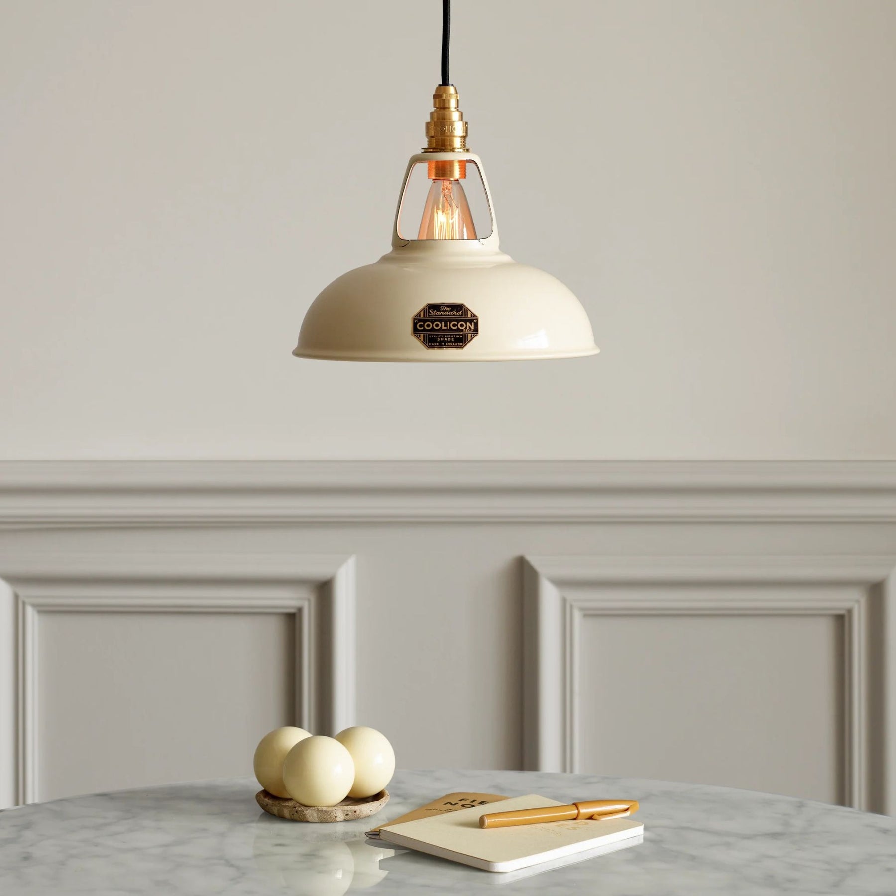 Coolicon Standard Original Cream Pendant in Kitchen