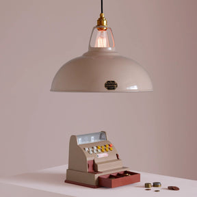 Coolicon Standard Original Large Latte Brown Pendant in Kitchen 