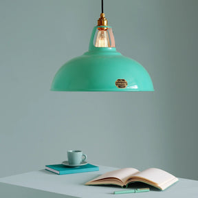 Coolicon Standard Original Large Teal Pendant in Kitchen 