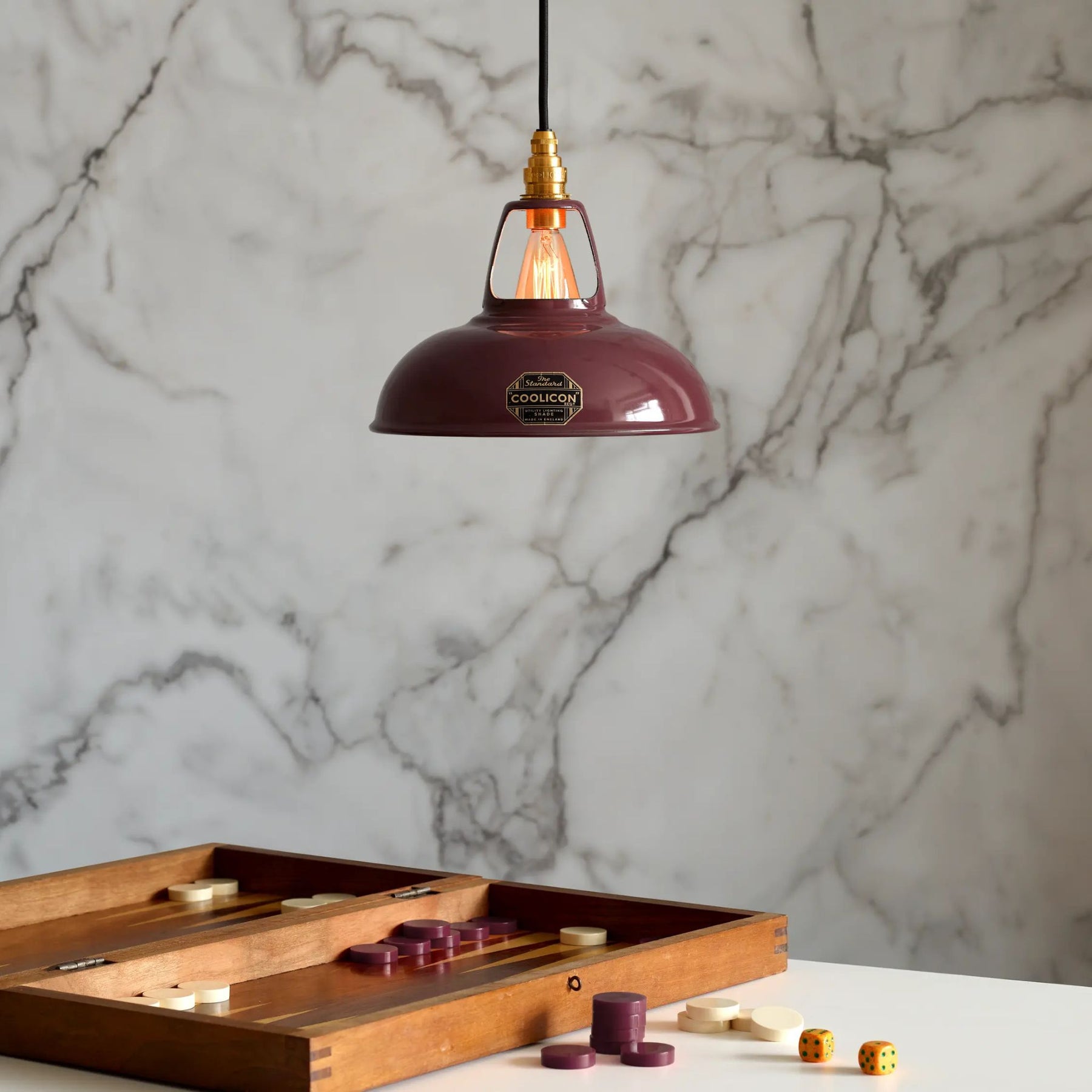 Coolicon Standard Original Metropolitan Pendant in Kitchen