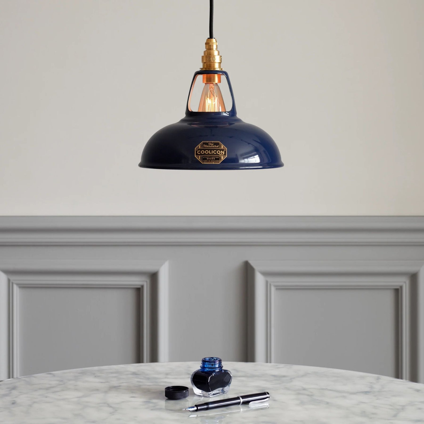 Coolicon Standard Original Royal Blue Pendant in Kitchen