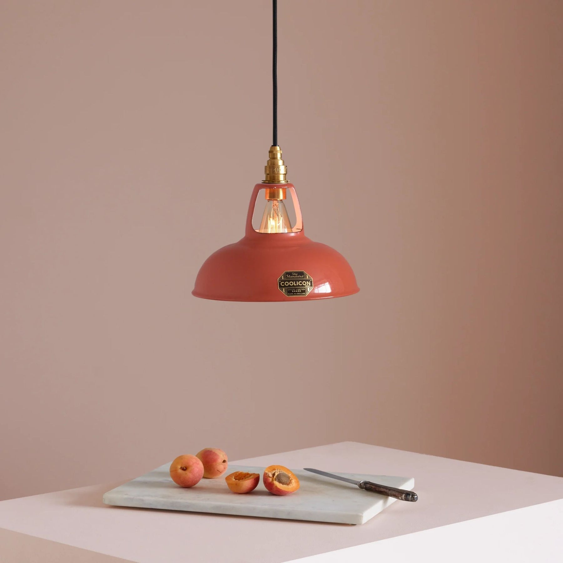 Coolicon Standard Original Terracotta Pendant in Kitchen