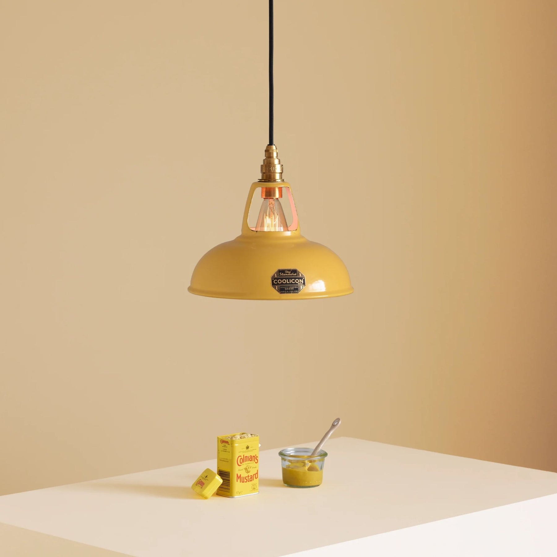 Coolicon Standard Original Yellow Pendant in Kitchen
