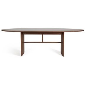 L.ercolani Pennon Dining Table Walnut 96"