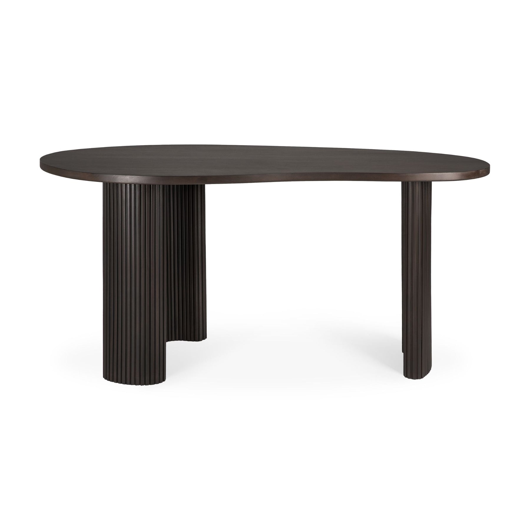 Ethnicraft Boomerang Desk Mahogany 35011 Front