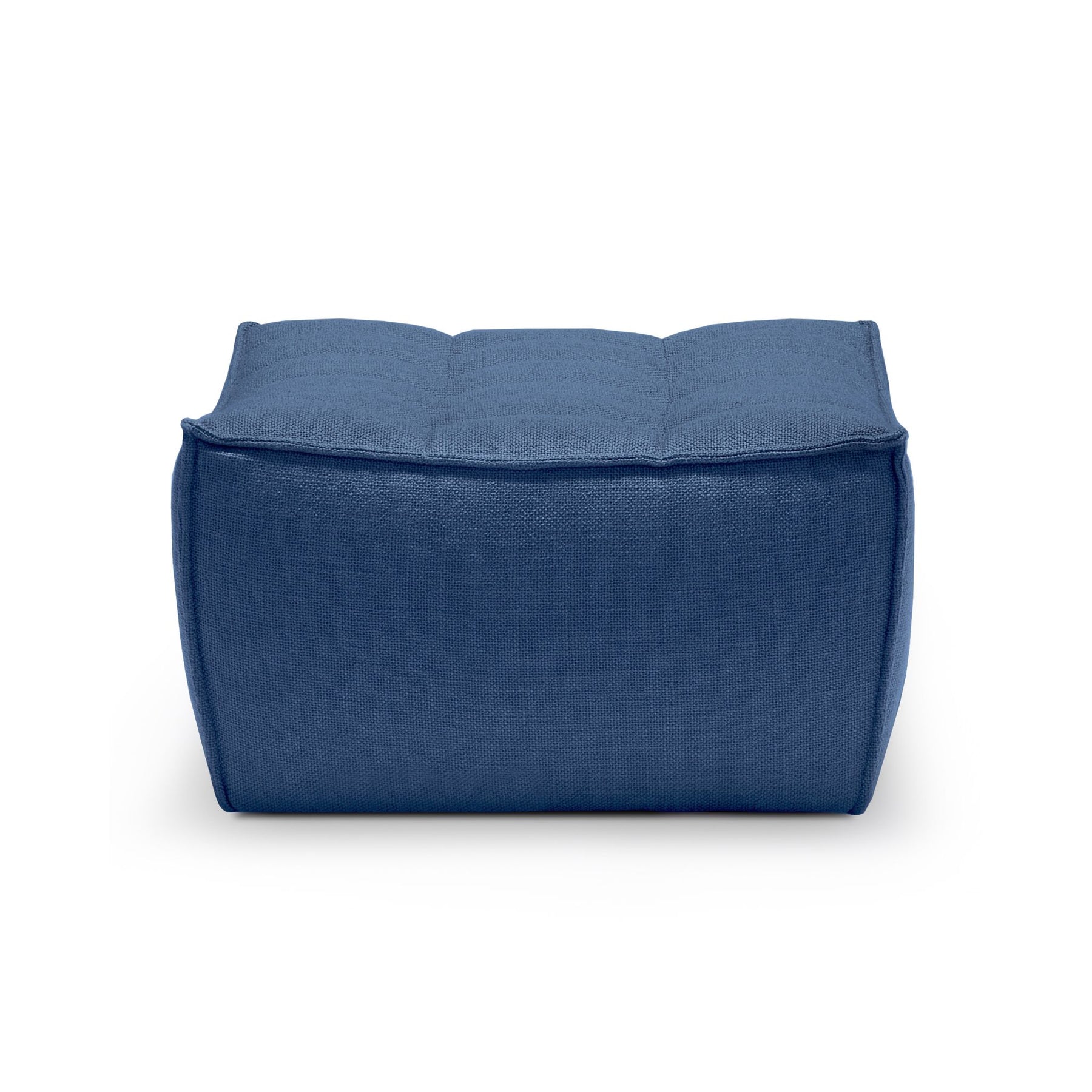 Ethnicraft N701 Ottoman Bermuda Blue