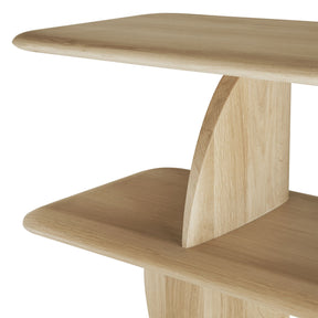 Ethnicraft Oak Geometric Shelves Closeup Detail
