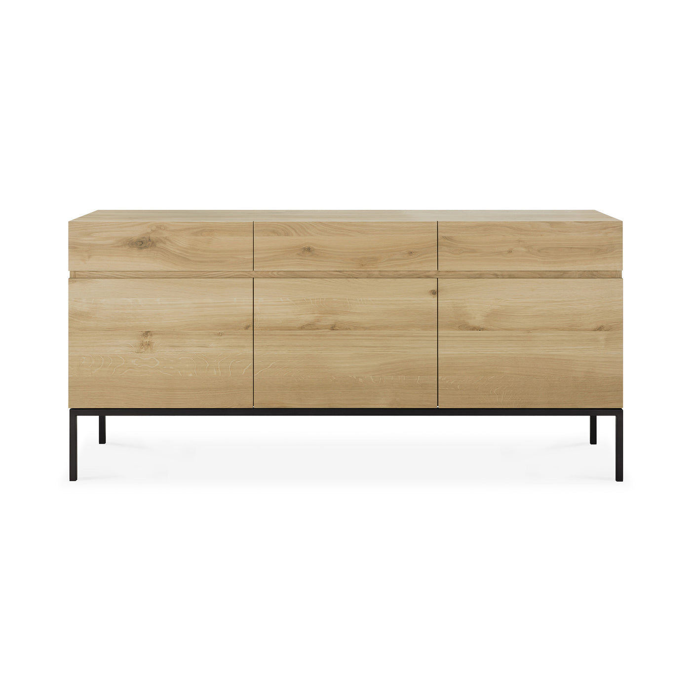 Ethnicraft Oak Ligna Sideboard 3 Door