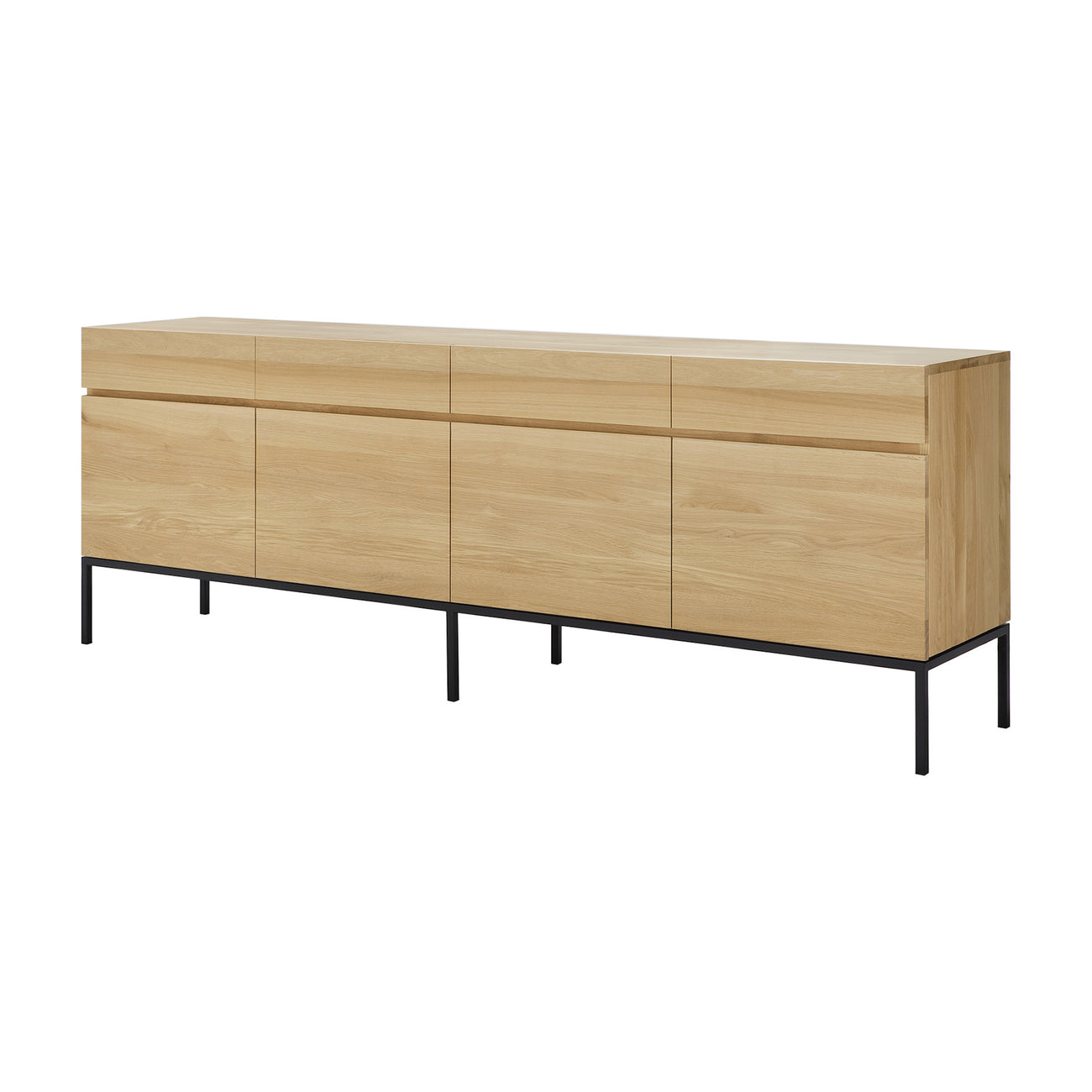 Ethnicraft Oak Ligna Sideboard 4 Door