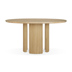 Ethnicraft Oak Roller Max Dining Table 50042