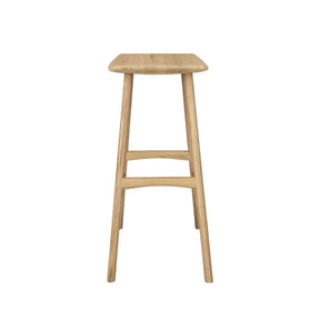 Ethnicraft Osso Counter Stool Natural Oak 53044 Side