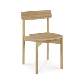Ethnicraft Risu Dining Chair Solid Oak 50078