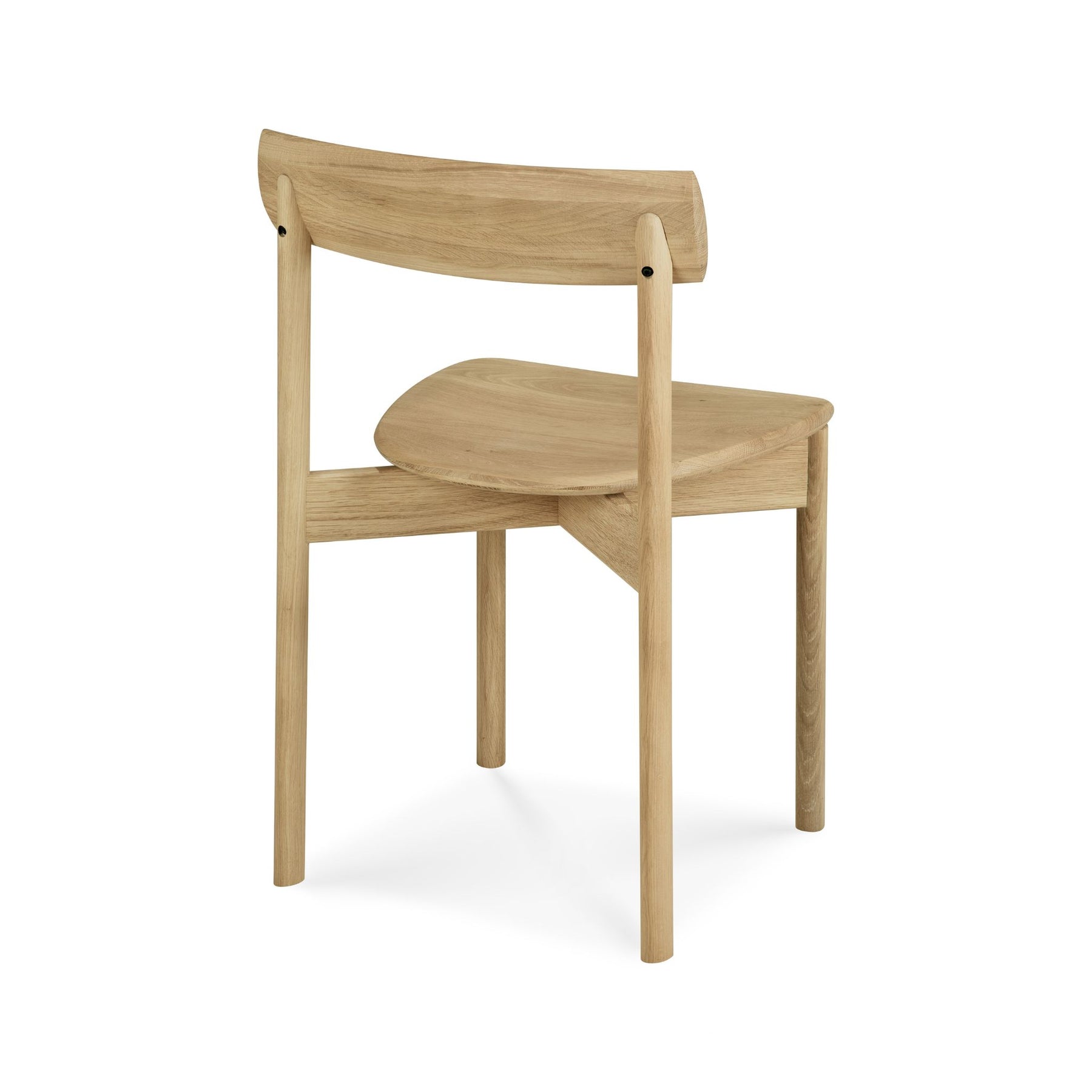 Ethnicraft Risu Dining Chair Oak Back 50078