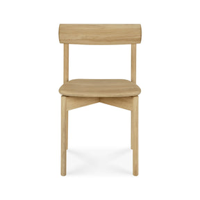 Ethnicraft Risu Dining Chair Oak Front 50078
