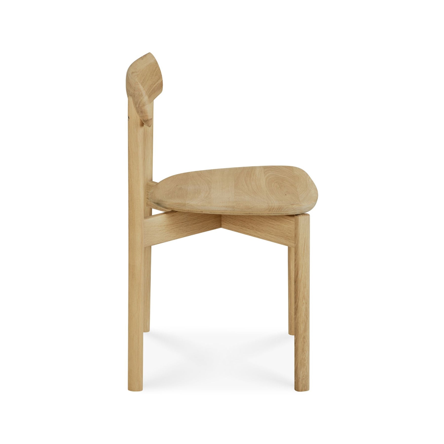 Ethnicraft Risu Dining Chair Oak Side 50078