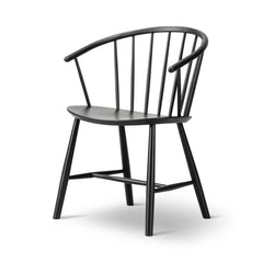 Fredericia J64 Dining Chair Black Ash