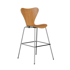 Fritz Hansen Series 7 Bar Stool Cherry