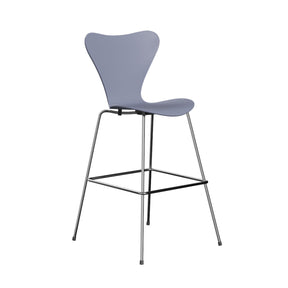 Fritz Hansen Series 7 Bar Stool Lavender Blue