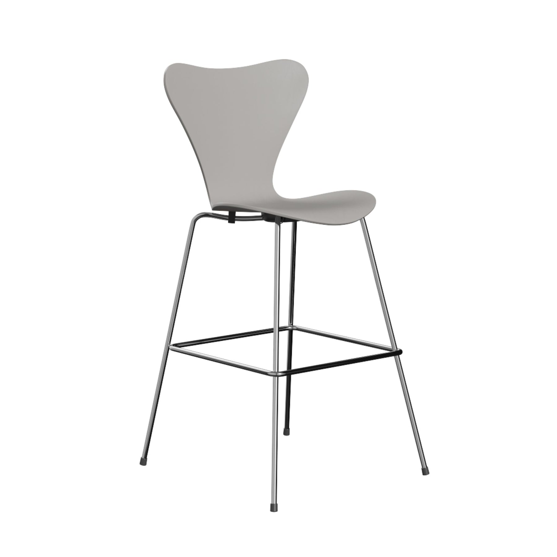 Fritz Hansen Series 7 Bar Stool Nine Grey