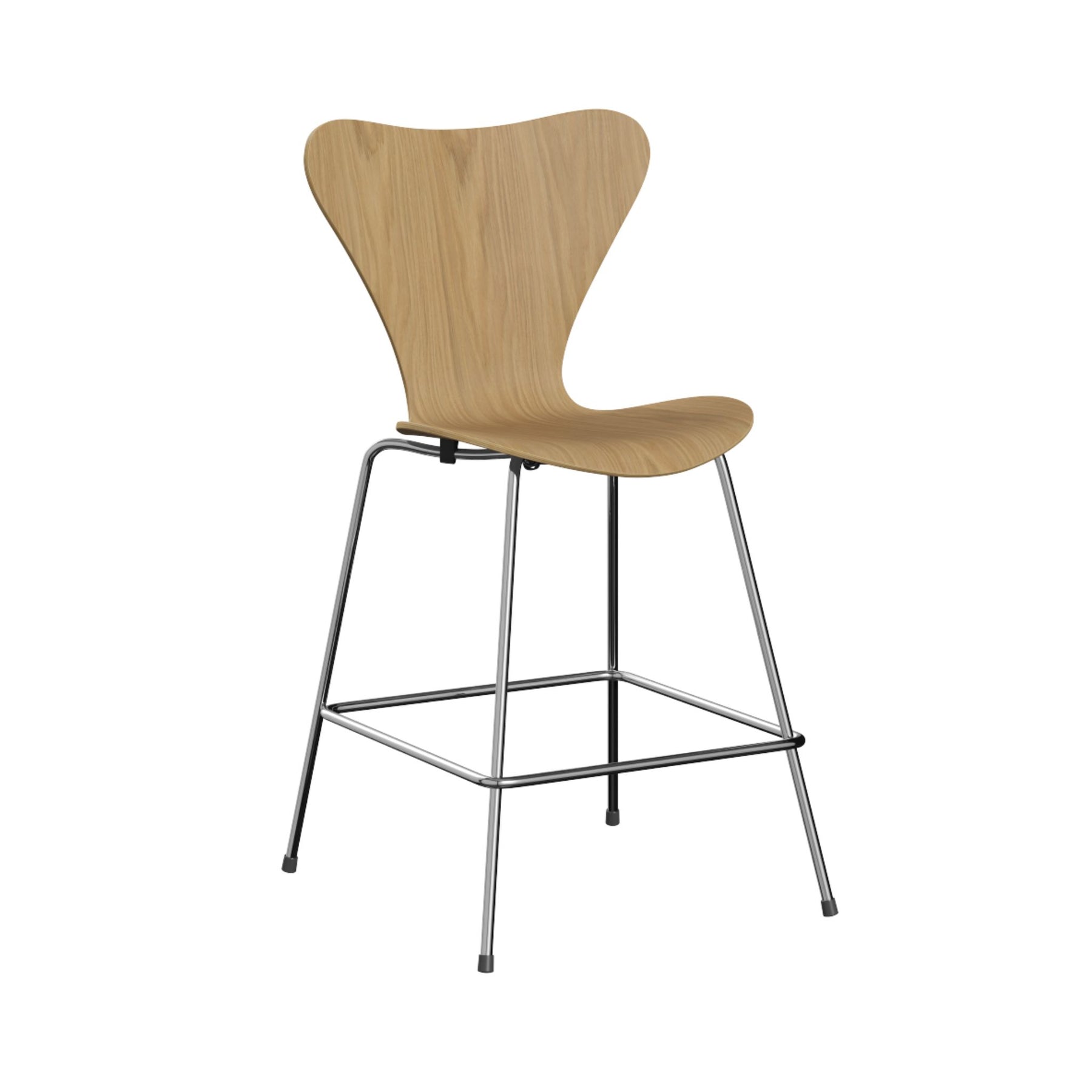 Fritz Hansen Series 7 Counter Stool Oak 
