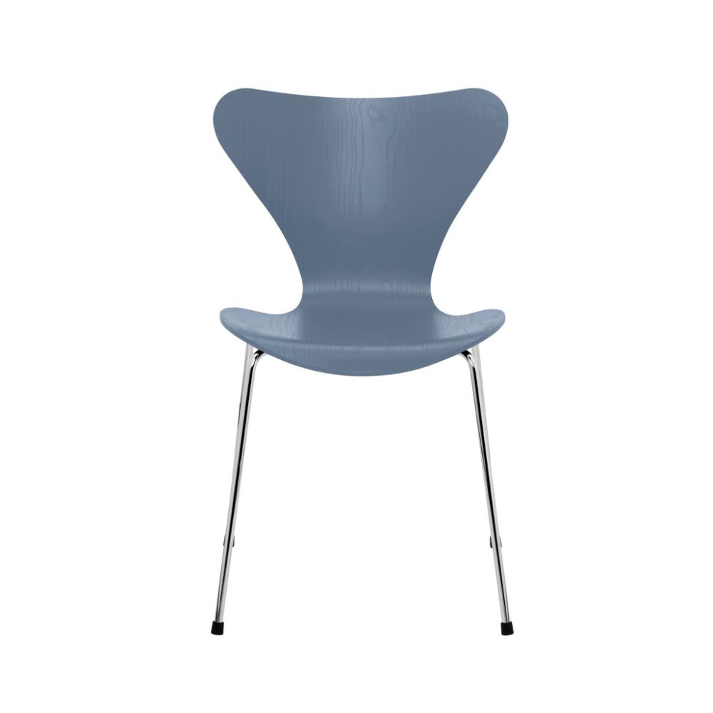 Fritz Hansen Series 7 Chair Dusk Blue Colored Ash