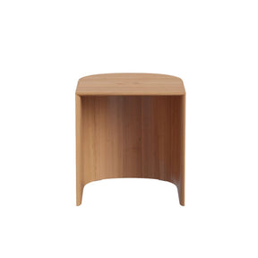 Fritz Hansen Taburet Side Table CM210 by Cecilie Manz Cherry Front