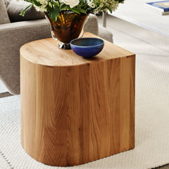 Fritz Hansen Taburet Side Table Cherry by Cecilie Manz in Living Room Detail
