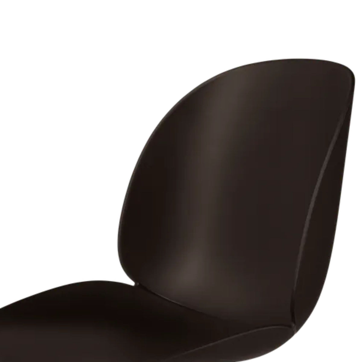 GUBI Beetle Unupholstered Mocha Brown