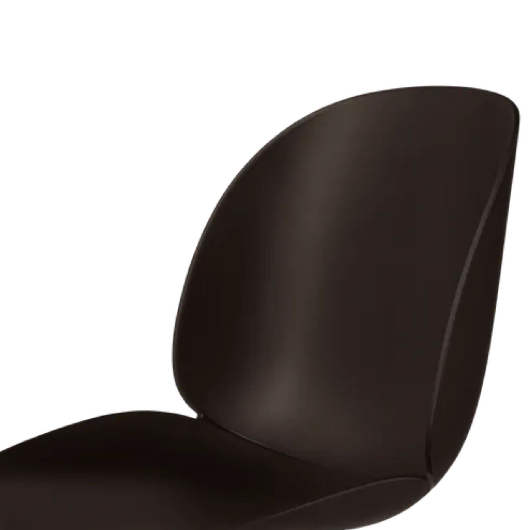 GUBI Beetle Unupholstered Mocha Brown