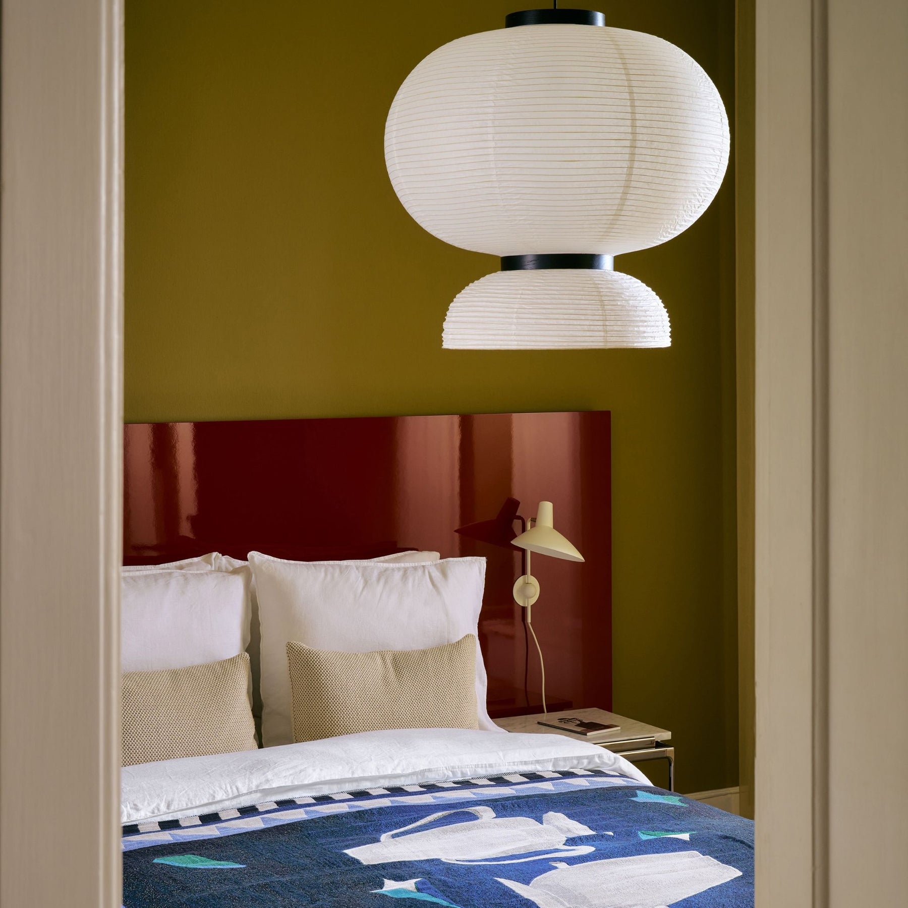 JH5 Formakami Pendant Light by Jaime Hayon for And Tradition Copenhagen in Bedroom