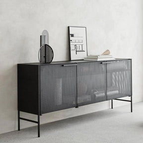 Kristina Dam Studio Grid Sideboard Black Styled