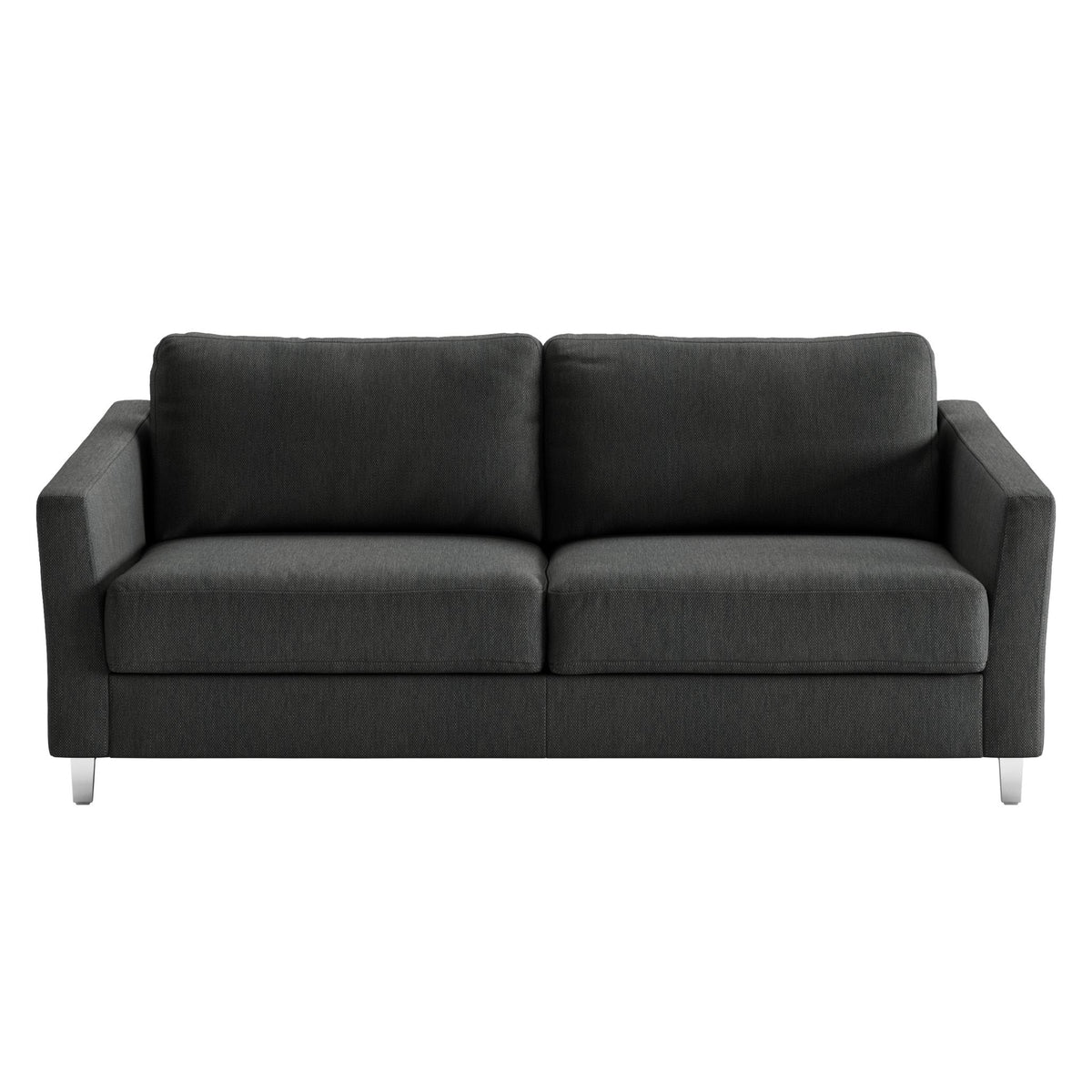 Luonto Monika Queen Sleeper Sofa Loule 630 Fabric Chrome Legs
