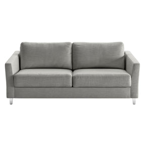 Luonto Monika Queen Sleeper Sofa Oliver 173 Fabric Chrome Legs