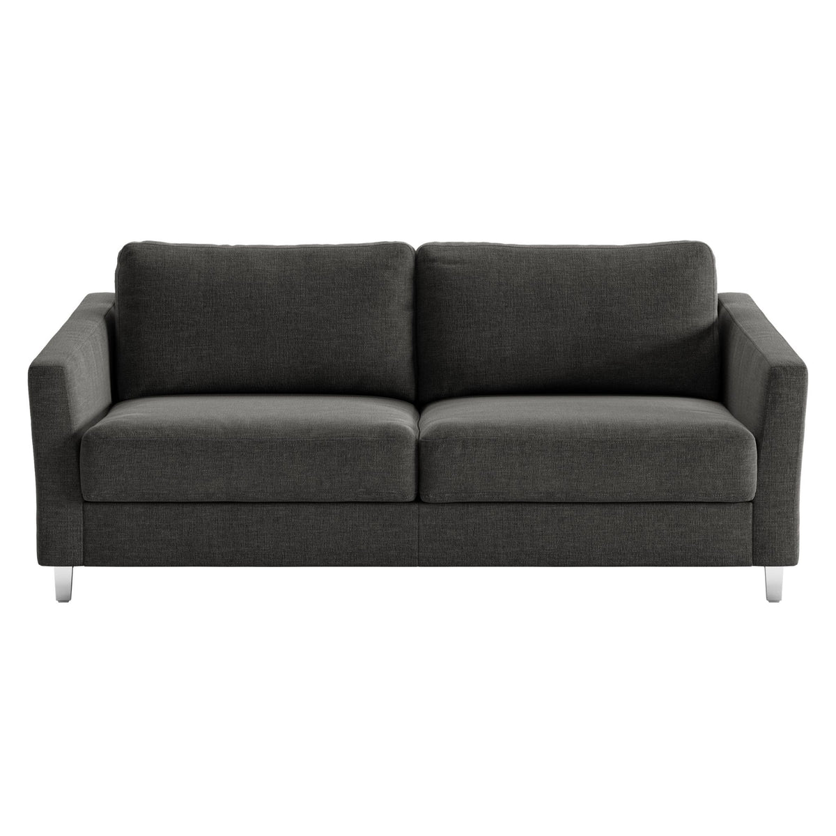 Luonto Monika Queen Sleeper Sofa Oliver 515 Fabric Chrome Legs