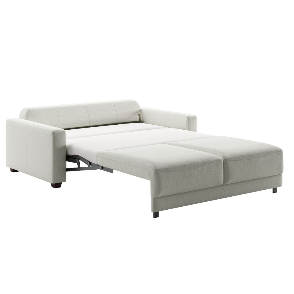 Luonto Belton Queen Loveseat Sleeper Sofa Gemma 01 Open Angled