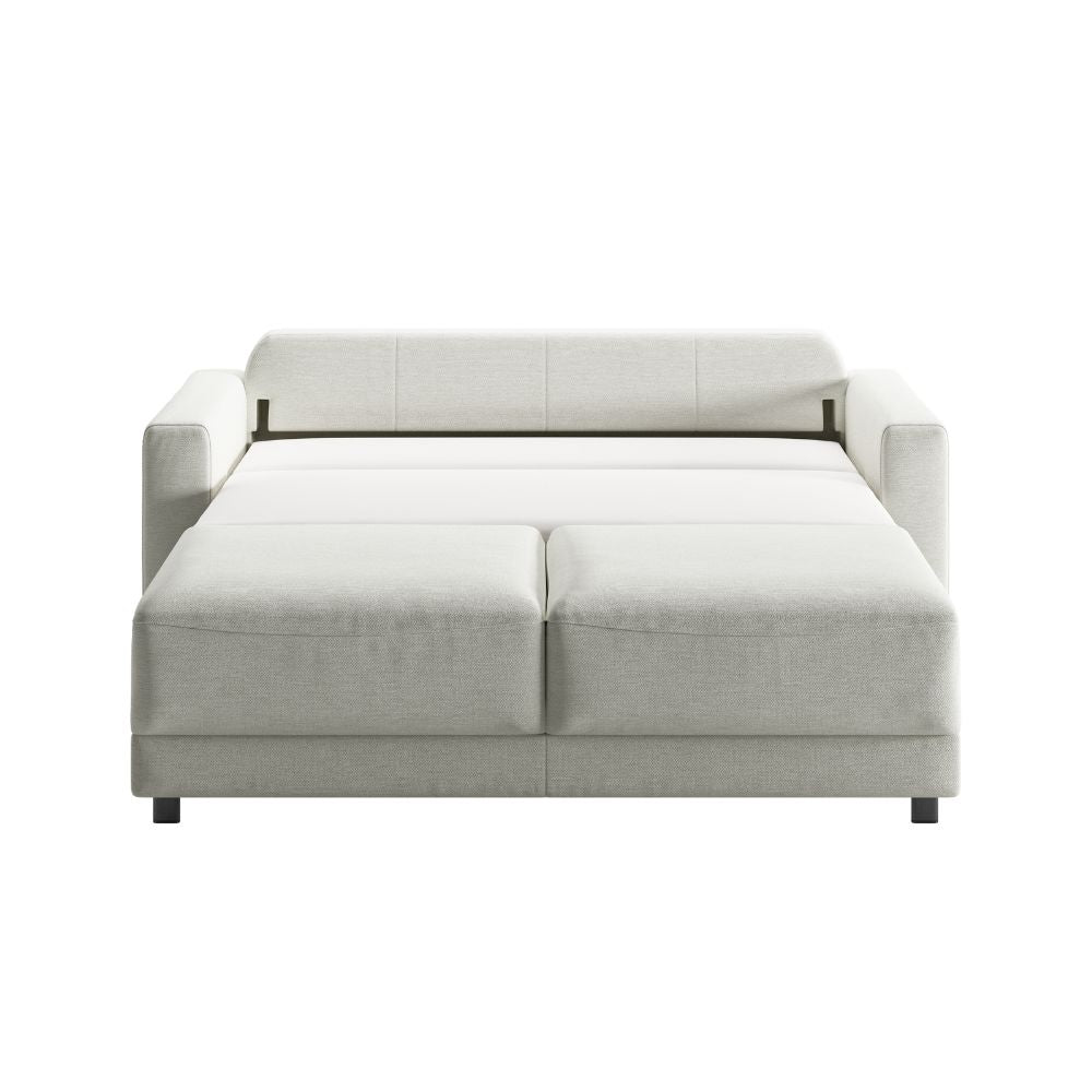 Luonto Belton Queen Loveseat Sleeper Sofa Gemma 01 Open