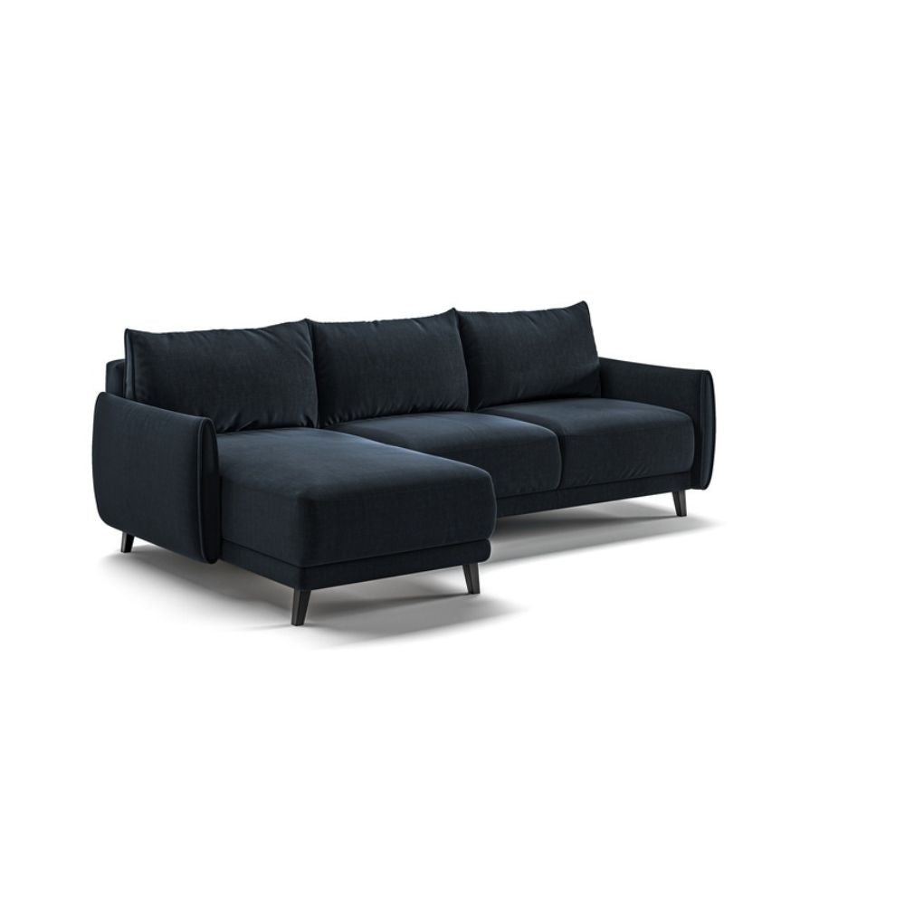 Luonto Dolphin Full XL Size Reversible Chaise Sleeper Sofa